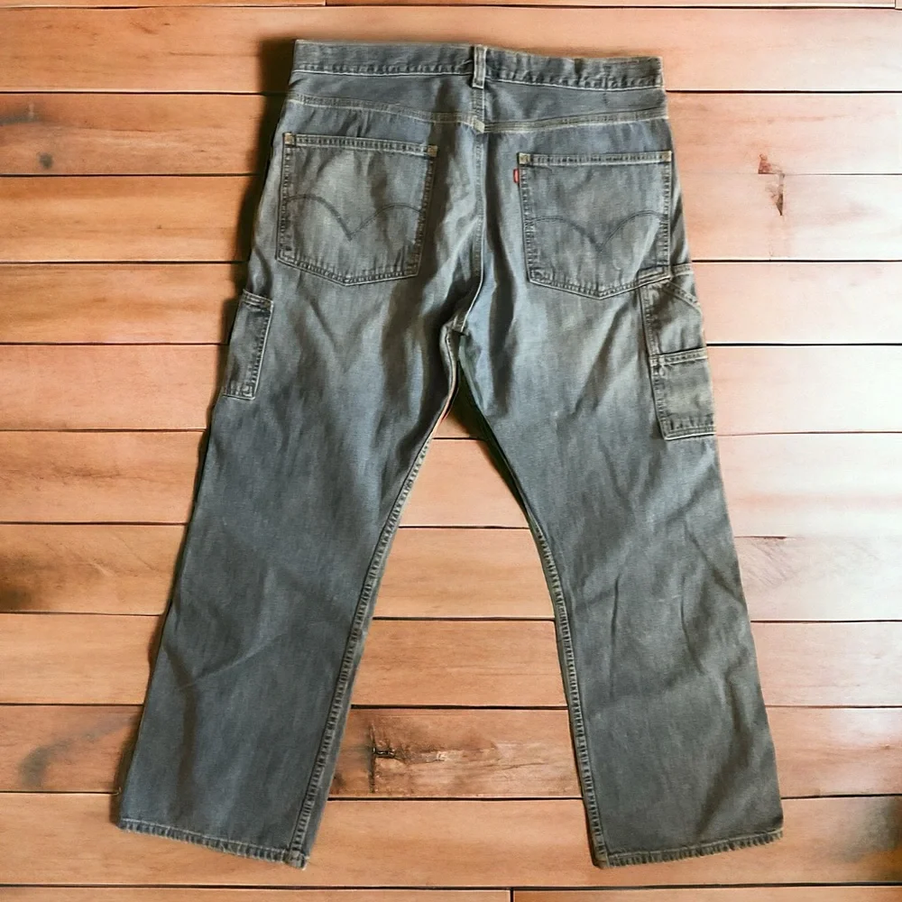 Levi’s Loose Fit Zipper🪰Straight Carpenter Jeans!